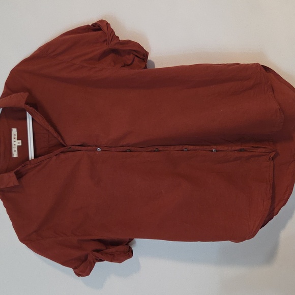 Xirena "Channing" cotton button down Sz XS (Oversized) - Picture 6 of 10